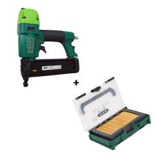 Druckluftnagler 2XR-J50, Brads 16-50 mm  + PROFI-J metaBOX