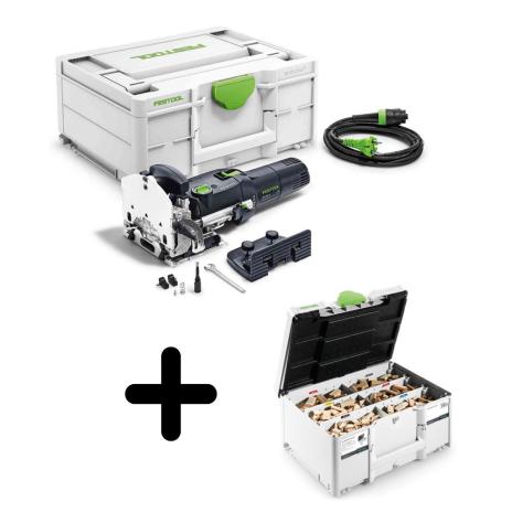 Dübelfräse DOMINO DF 500 im Systainer³ DF 500 Q-Plus inkl. Domino Buche Sortiment Systainer