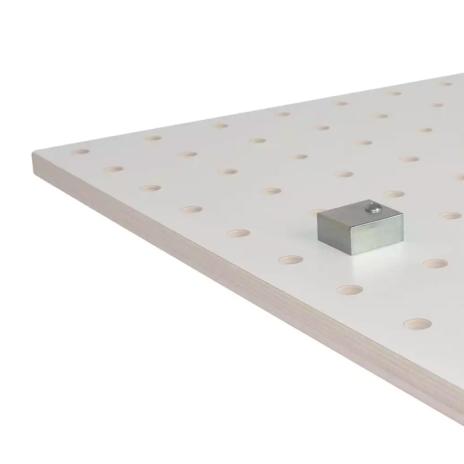 Anschlagblock für Lochplatte, 70 x 60 x 30 mm 