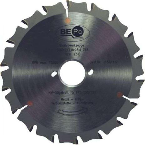 Sägeblatt für Holz-/Metall-Verbundstoffe 150 mm 