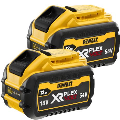 Akku 54 V DCB548-XJ FlexVolt 12 Ah 2 Stück