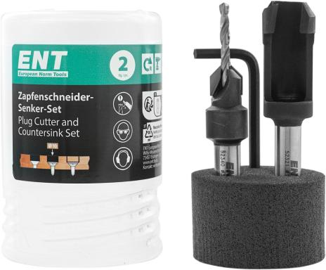 Zapfenschneider-Senker-Set | 2-teilig 