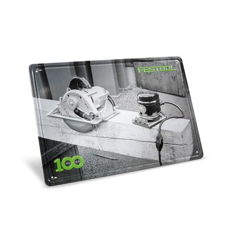 100 Jahre Blechschild Retro Maschinen MES-FT1 100Y 