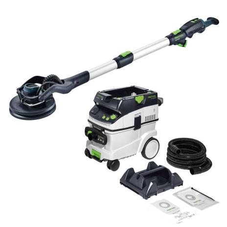 Langhalsschleifer PLANEX LHS 2 225 LHS-2 225 + Absaugmobil CTL 36-Set