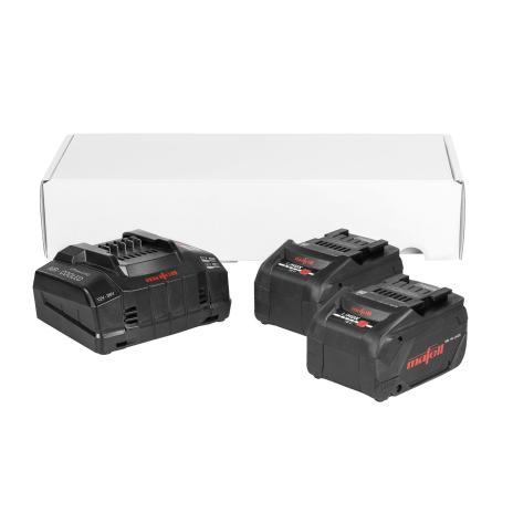 Akku-Power-Set 4: 2 x 18 M 144 LiHDX + APS M+ 