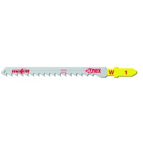 Stichsägeblätter | für verschiedene Materialien | CUnex W1, W2, W3, W5, W6, W7, W8, W9, W+P2, L2, M2, M3, E+F2, I2 75 mm | 4,0 mm | 2 Stück