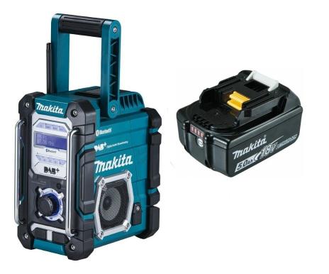 Akku-Baustellenradio DMR112 mit DAB/DAB+ & Bluetooth 1x Akku 18 V / 5,0 Ah, ohne Ladegerät