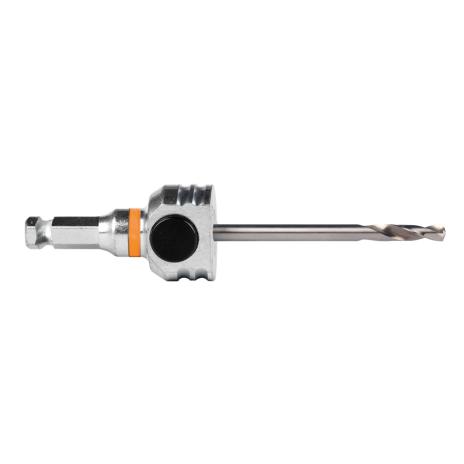 MXqs Aufnahmedorn 6-kant 11 mm mit HSS Zentrierbohrer | 125 mm 