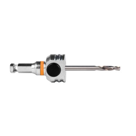 MXqs Aufnahmedorn 6-kant 11 mm mit HSS Zentrierbohrer | 105 mm 
