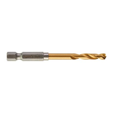 Shockwave Metallbohrer HSS-G Red Hex Titan | 4,8 x 78 mm 