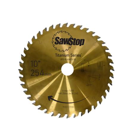 Titanium Sägeblatt Ø 254 mm x3,2 / 2,2x30 mm WZ40 