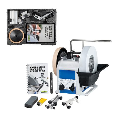 Nassschleifmaschine T-8 inkl. Drechslerpaket TNT-808 